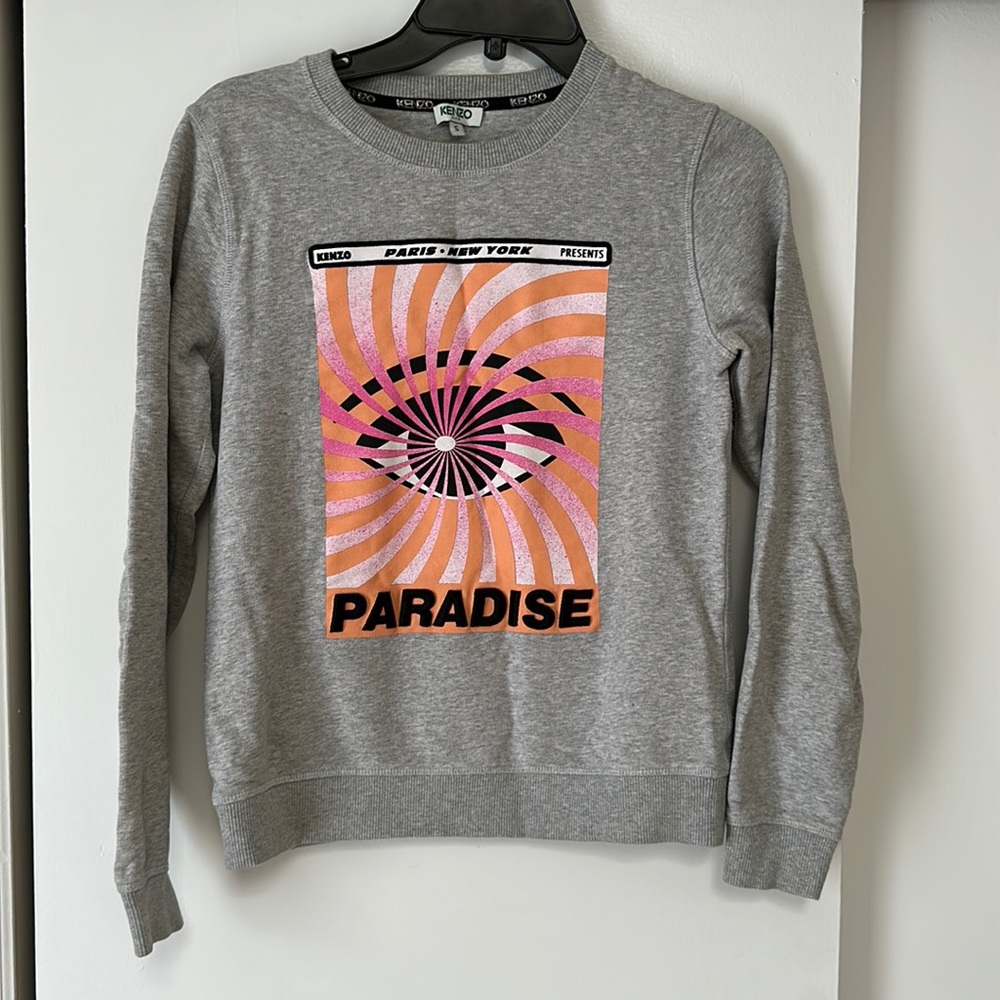 Kenzo sweatshirt size S grey